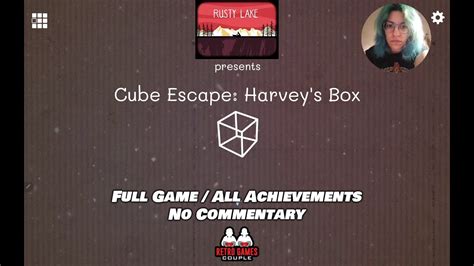 rusty metal box|cube escape harvey's box achievements.